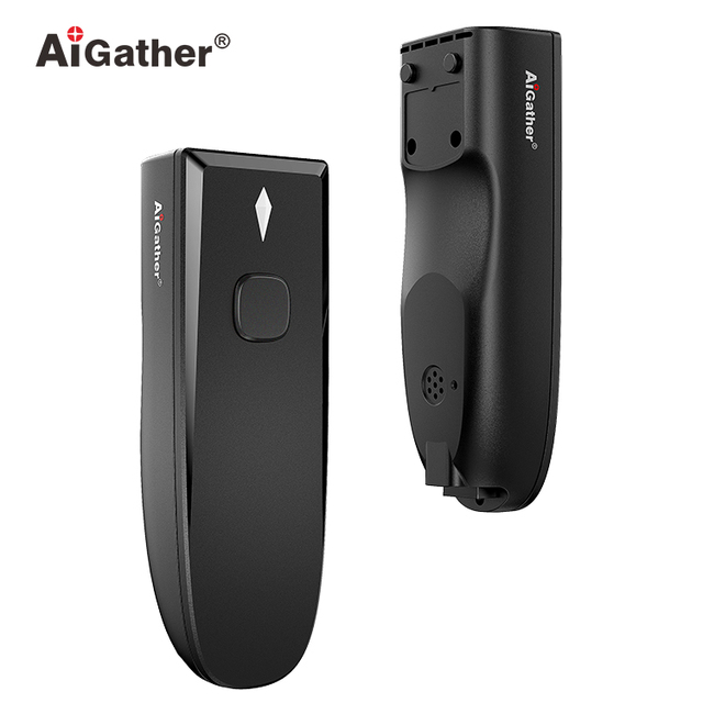 1D 2D Portable Blue-tooth QR Code Reader Wireless Pocket Barcode Scanner 2.4G for Inventory