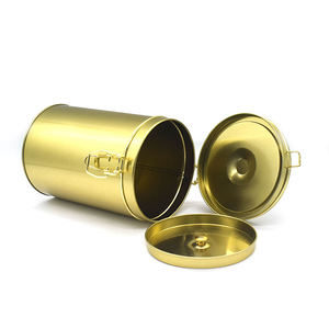 Contenitore per Caffè Vuoto Personalizzato all'Ingrosso, <span class=keywords><strong>Barattolo</strong></span> in Latta per Imballaggio e Conservazione con Valvola di Degassaggio, Grado Alimentare e Ermetico - Product Image 5