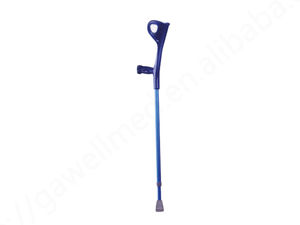 Hot Selling Easy Carry Easy Fold Aluminum Lightweight Elbow Under Arm Crutch - Product Image 5