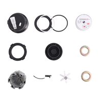 Color Customized High Strength Red Plastic Water Meter Fixing Ring Water Meter Retainer Ring Spare Parts for Water Meter