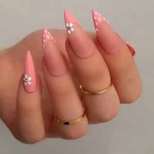 <span class=keywords><strong>Uñas</strong></span> <span class=keywords><strong>Acrílicas</strong></span> Artificiales al por Mayor OEM, Kit de <span class=keywords><strong>Uñas</strong></span> Postizas Simples, <span class=keywords><strong>Uñas</strong></span> Francesas Cuadradas de Bailarina Personalizadas para Presionar y Colocar en los Dedos - Product Image 3