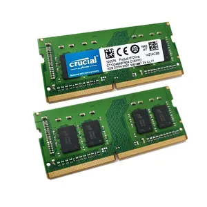 Ram DDR4 3200MHz 노트북 메모리 SODIMM 8GB 16G 32GB 단일 순위 CL22 1.2V Unbuffered 260 핀 노트북 RAM Memorial