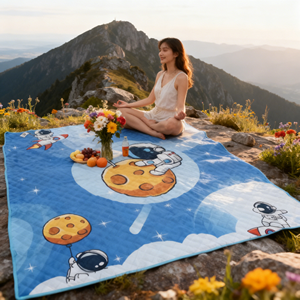 Tissu d'extérieur innovant résistant aux UV pour une résistance à la décoloration au soleil, une couverture <span class=keywords><strong>de</strong></span> voyage anti-décoloration pour les lieux lumineux - Product Image 1