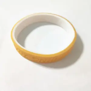 Braccialetti in silicone su misura braccialetti braccialetti per la massa goffratura per ad idas
