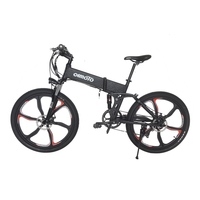Vélo électrique pliable de 26 pouces de chine, 7 vitesses, 48v, 500w, 1000w, batterie au Lithium, vélo électrique de montagne pour adultes