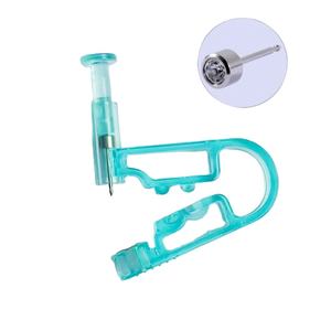 <span class=keywords><strong>Pendientes</strong></span> de perforación de oreja de acero inoxidable sin dolor desechables de <span class=keywords><strong>primera</strong></span> generación, joyería empaquetada estéril individual hipoalergénica - Product Image 3