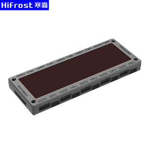 Nhà Máy Bán buôn coolmoon chơi game Phụ kiện máy tính argb + PWM giao diện điều khiển PC làm mát người hâm mộ Hub điều khiển từ xa - Product Image 6