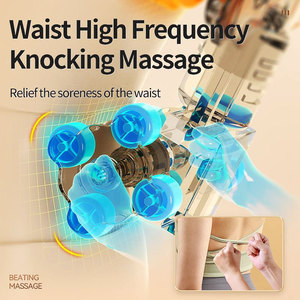 Cojín de Masaje con Vibración para Todo el Cuerpo, con Rodillo de Calor y Luz Roja <span class=keywords><strong>Shiatsu</strong></span>, para Uso en Casa y en el Automóvil - Product Image 4