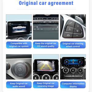 Radio para Auto Android 13 de 12.3 Pulgadas para Mercedes Benz Clase C W205 2015-2018, Reproductor Multimedia, Carplay Inalámbrico, Unidad Principal - Product Image 6