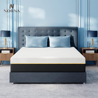 Matelas de qualité supérieure pour lit Queen et King, matelas de luxe en mousse à haute densité, mousse à mémoire de forme en gel