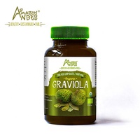Premium Voedingsmiddelenkwaliteit 100% Biologisch Wild Graviola Fruit Extract Poeder Capsules OEM Service USDA/EU Gecertificeerd Lage Prijs Fles Trommel