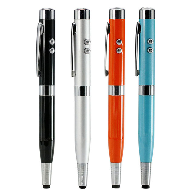 2.0 1GB 2GB 4GB Gift USB Memory Stick 3.0 8GB 16GB 32GB Laser Pointer Free Laser Logo Metal Ballpoint Pen USB Flash Drive