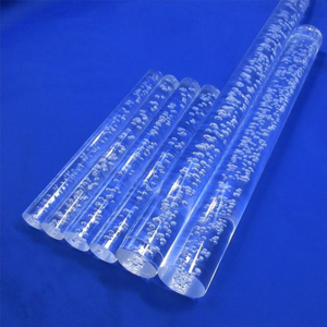 Varilla de Acrílico Transparente con Burbujas LED de Diferentes Diámetros, con Tamaño y Color Personalizables y Excelente Transparencia - Product Image 1