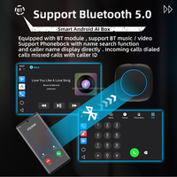 Boîte AI Carplay sans fil JMC Android 13 pour BMW, multimédia, Youtube, Netflix, Google Maps, musique, GPS, navigation, plug and play, commande vocale