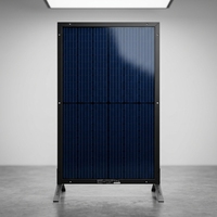 Panneau solaire photovoltaïque double vitrage haute transmission 660W, conception bifaciale, augmentation de la puissance, solution de production d'énergie solaire pour les zones désertiques