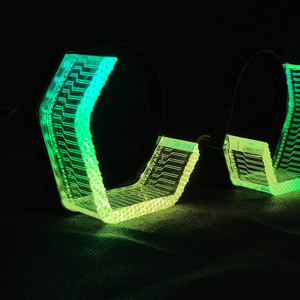 Rgb đuổi theo Led Đèn Pha quả cầu 5D mặt nạ pha lê H4 trang bị thêm Bộ <span class=keywords><strong>d</strong></span>ụng cụ biled máy chiếu cho BMW TOYOTA - Product Image 2