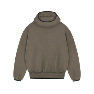 Sudadera con Capucha de Algodón 100% para Hombre, Diseño Nuevo, Personalizable, con Estampado Digital y Detalles de Cuentas - Product Image 2