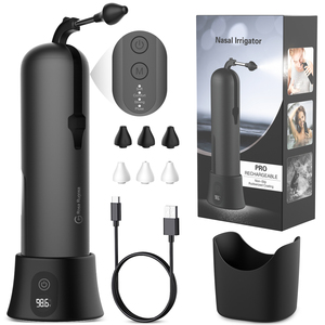 เครื่องทำความสะอาดแบบไฟฟ้ามี4โหมดการทำงานเครื่องทำความสะอาดแบบปลอดภัยเครื่องทำความสะอาดแบบกันน้ำเครื่องทำความสะอาดจมูกแบบชาร์จไฟได้ - Product Image 1