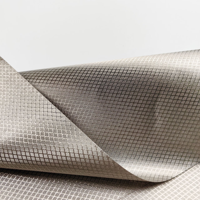Faraday Fabric Diamond Copper Nickel Cloth EMI RFID Shielding Protection Ripstop Waterproof Yarn Dyed