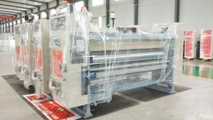 Tùy biến tự động 4 màu các tông sóng hộp <span class=keywords><strong>carton</strong></span> tự động tốc độ cao in chết máy cắt khía - Product Image 5