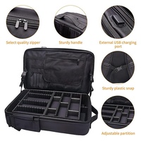 Sac à dos de coiffeur personnalisé avec logo, grande capacité, pour le rangement des outils de coiffure, sac de voyage pour coiffeur, sac cosmétique pour coiffeur