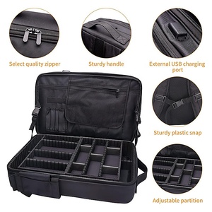 Sac <span class=keywords><strong>à</strong></span> dos de coiffeur personnalisé avec logo, grande capacité, pour le rangement des outils de coiffure, sac de voyage pour coiffeur, sac cosmétique pour coiffeur - Product Image 3