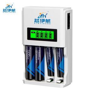 エアチャイナ直販 新型<span class=keywords><strong>1.2V</strong></span>ニッケル水素充電式AA/AAA電池と4スロットLCD充電器 モデル番号：なし 5番。 7 - Product Image 1