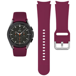 Correa de reloj de 20mm para <span class=keywords><strong>Samsung</strong></span> Galaxy Watch <span class=keywords><strong>4</strong></span> <span class=keywords><strong>Classic</strong></span> 46mm <span class=keywords><strong>42mm</strong></span>, pulsera deportiva de silicona para reloj inteligente Galaxy Watch <span class=keywords><strong>4</strong></span> 44mm 40mm - Product Image 2