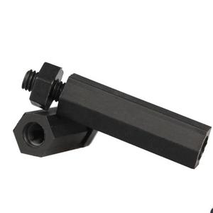 สกรูหกเหลี่ยมพลาสติกไนลอนสีดำ M2 M2.5 M3 M4 พร้อมตัวเว้นระยะแบบมีเกลียว - Product Image 4