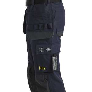 BLAKLADER - 148915138953C48 Pantalones inherentes multinorm Azul marino/Naranja-ROPA DE TRABAJO RESISTENTE A LLAMAS EAN 7330509720585 - Product Image 4