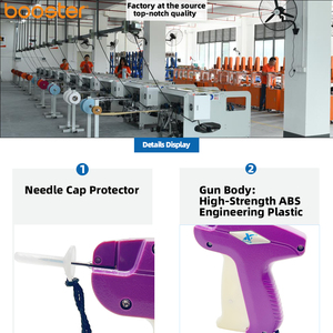 Pistolet d'étiquetage standard Booster en plastique durable et léger avec aiguille en acier inoxydable pour usage commercial dans le secteur du vêtement - Product Image 6
