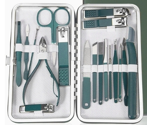 Kit de <span class=keywords><strong>Manucure</strong></span> en Alliage Or Rose, Vente en Gros Usine, Motif Dessin Animé, Coupe-Ongles et Accessoires, 18 Pièces/Ensemble, Cadeau Promotionnel - Product Image 5