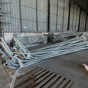 Şafak özelleştirilmiş kullanılan otopark fiberglas güneş sokakları çizimler başına aydınlatma direkleri sıcak daldırma galvanizli bitirmek - Product Image 4