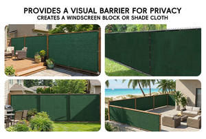 Schermo Frangivento in Rete HDPE Verde OEM <span class=keywords><strong>per</strong></span> Recinzione Privacy, Tessuto Antivento Facilmente Assemblabile, Pieghevole e Portatile, Rete Personalizzabile <span class=keywords><strong>per</strong></span> Alberi e Giardini - Product Image 5