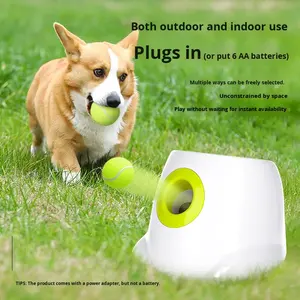 Lanzador Automático Ecológico de Pelotas de Tenis para Perros Juguete para Paseo de Mascotas para Aliviar el Aburrimiento y Gastar Energía - Product Image 1