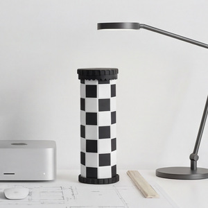 Juego de Mesa Clásico 2 en 1, Juego de Ajedrez Plegable con Piezas de Ajedrez de Plástico Grandes <span class=keywords><strong>para</strong></span> Niños, Uso Educativo - Product Image 4