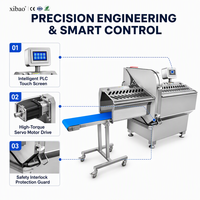Machine de découpe de viande commerciale avec système de contrôle par écran tactile