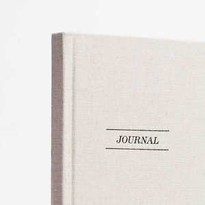 Journal de gratitude personnalisé en <span class=keywords><strong>tissu</strong></span> lin Journal de bien-être couverture rigide Cahier d'affirmation de la pleine conscience inspirant - Product Image 2