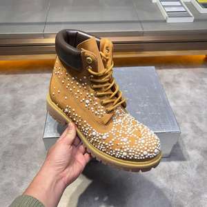 Botas de Invierno para Hombre, de Alta Calidad, Cuero Genuino, Diseño de Lujo, Impermeables, para Exteriores, Nieve, Estilo Único - Product Image 4