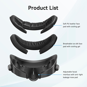 AMVR FC3 Copertura Facciale Aggiornata Compatibile con Accessori <span class=keywords><strong>Meta</strong></span>/Oculus Quest 3, con Manopola Regolabile - Product Image 2