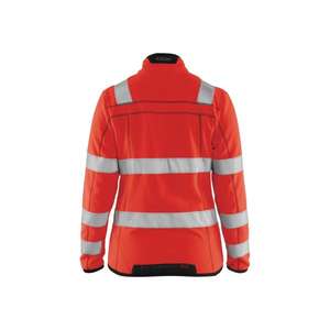 BLAKLADER - 496610105500XXL Chaqueta de micropolar Hi-Vis para mujer Rojo-EAN 7330509811528 ROPA DE TRABAJO DE 2017 - Product Image 2