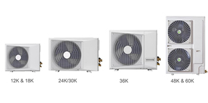 Condenseur de climatiseur multi-split 7 kW, design compact pour usage résidentiel et commercial léger, réfrigérant R-410A, écologique, 7 kW multi-split - Product Image 2