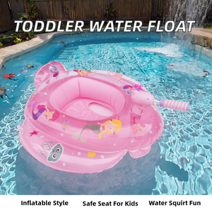Piscina Inflable de Verano para Niños con Pistola de Agua y Juguetes Flotantes, Material de PVC, Capacidad Máxima <100 kg, Uso en Exteriores - Product Image 2