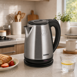 <span class=keywords><strong>Bouilloire</strong></span> Électrique <span class=keywords><strong>de</strong></span> <span class=keywords><strong>Voyage</strong></span> Noire à Induction en Acier Inoxydable Compacte pour Cuisine et Appareils Électroniques - Product Image 2
