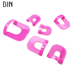 BIN 26 unids/set Rose UV <span class=keywords><strong>Gel</strong></span> Polish Protector French Nail Art Case Design Tips Finger Cover Shield <span class=keywords><strong>Anti</strong></span>-desbordamiento Herramientas DE MANICURA - Product Image 3