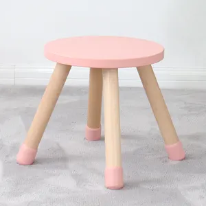 Juego <span class=keywords><strong>de</strong></span> sillas infantiles <span class=keywords><strong>de</strong></span> madera pequeñas y modernas para dormitorio escolar, sala <span class=keywords><strong>de</strong></span> estar, exterior o parque, diseño <span class=keywords><strong>de</strong></span> cuatro colores a buen <span class=keywords><strong>precio</strong></span> - Product Image 2