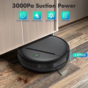Robotic Vacuum Cleaner 3000PA Gyroscope Navigation Sweeping Suction Mopping APP Control 90-120 Sqm - Product Image 4