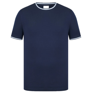 เสื้อยืด OEM สีพื้น ผ้าฝ้ายแท้ สตรีทแวร์ คุณภาพดี รับสกรีนโลโก้ เสื้อยืดผู้ชายแบบเรียบ - Product Image 5