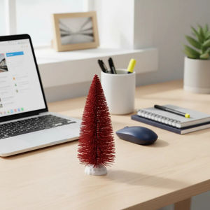 SANWEI Mini <span class=keywords><strong>Sapin</strong></span> de Noël, Décoration de Table, Mini <span class=keywords><strong>Sapin</strong></span> de Noël Artificiel, Mini <span class=keywords><strong>Sapin</strong></span> de Noël Argenté, Décoration <span class=keywords><strong>Pas</strong></span> <span class=keywords><strong>Cher</strong></span> - Product Image 3