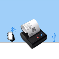 Imprimante thermique mobile sans fil miniature de 3 pouces, imprimante d'étiquettes BT pour les utilisateurs Android et iOS, imprimante thermique miniature